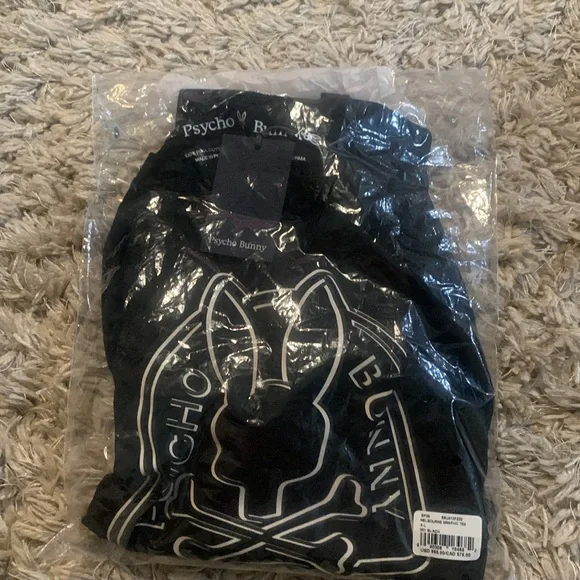 Psycho Bunny Melbourne Graphic Tee - Black